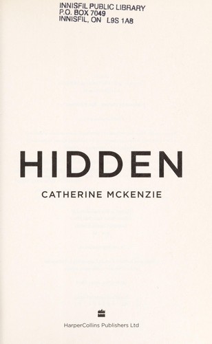 Catherine McKenzie: Hidden (2013)