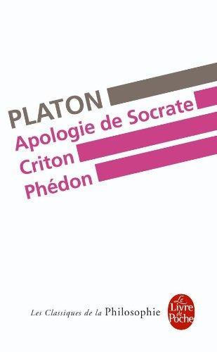Platone: Apologie de Socrate Criton Phedon (French language, 1992)