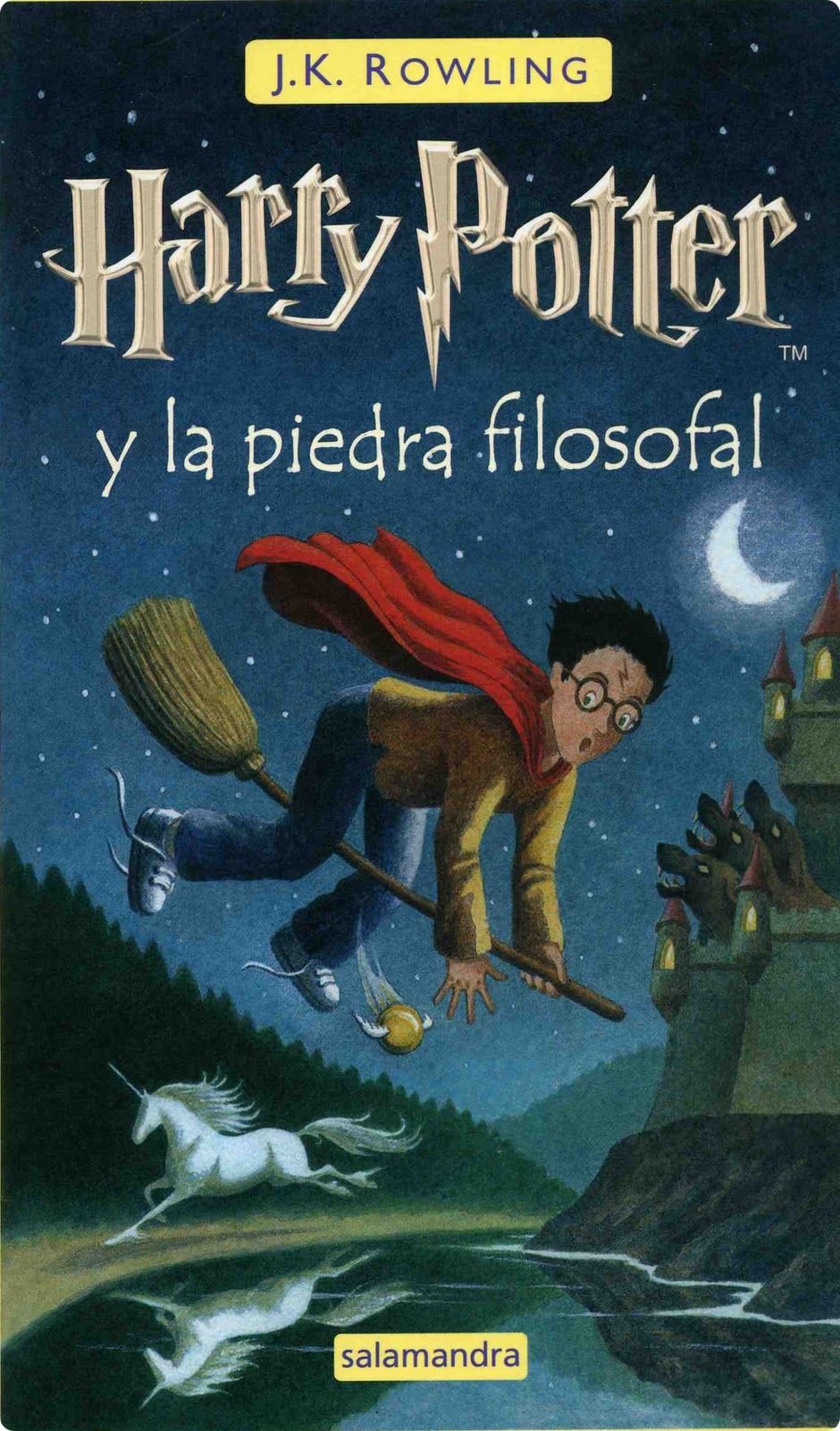J.K. Rowling: Harry Potter y la Piedra Filosofal / Harry Potter and the Sorcerer's Stone (Spanish language, 2021, Publicaciones y Ediciones Salamandra, S.A.)